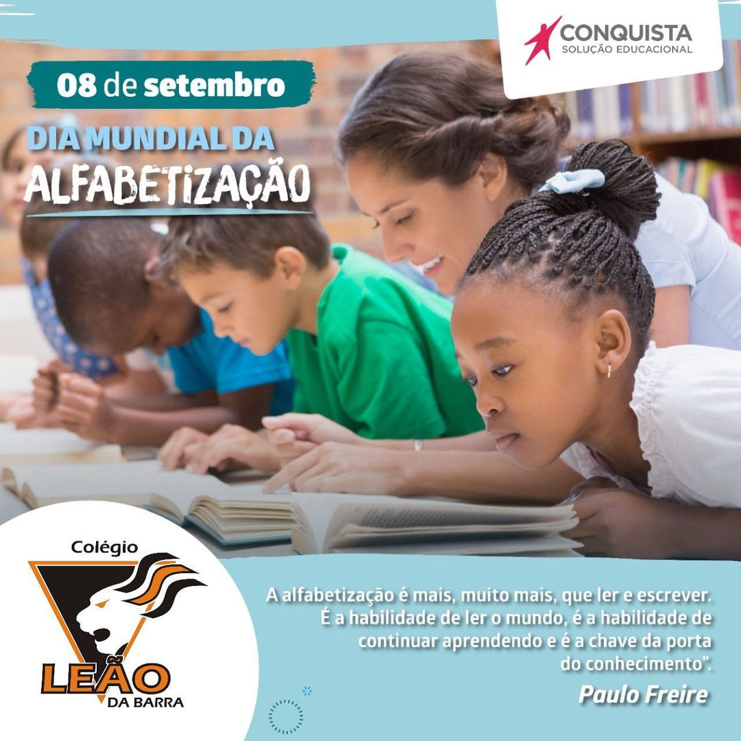 Dia Mundial da Alfabetização