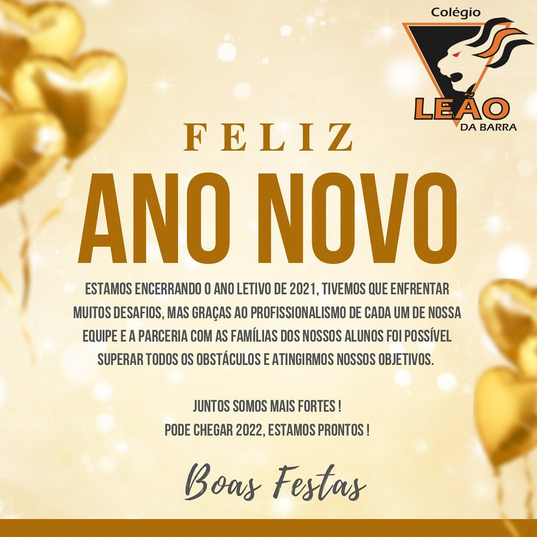 Feliz Ano Novo!