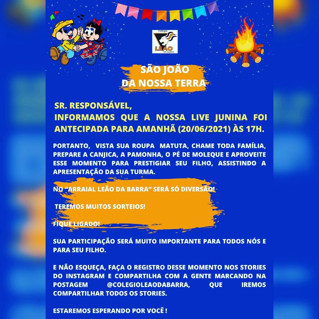 Live Junina Antecipada