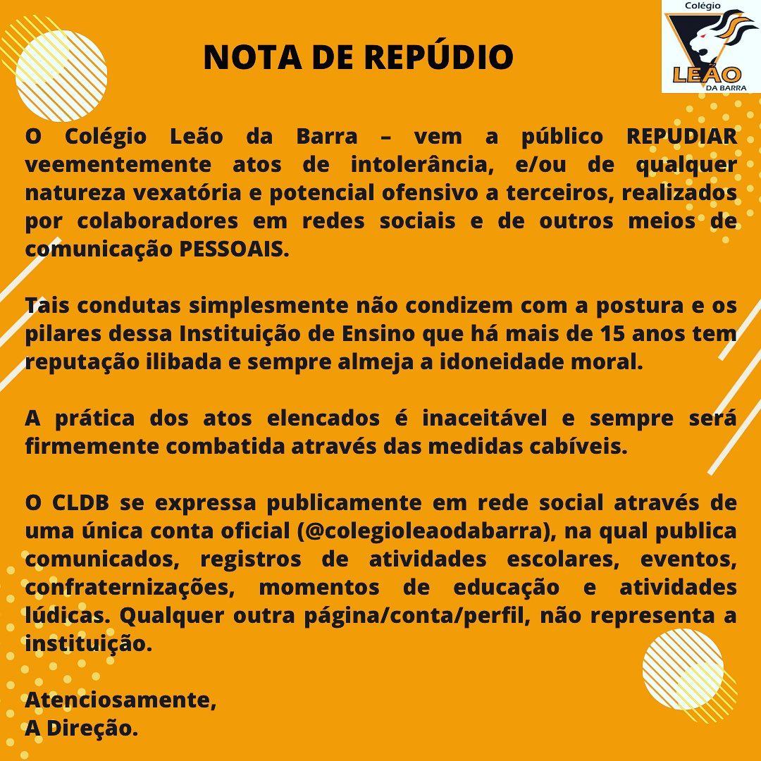 Nota de Repúdio