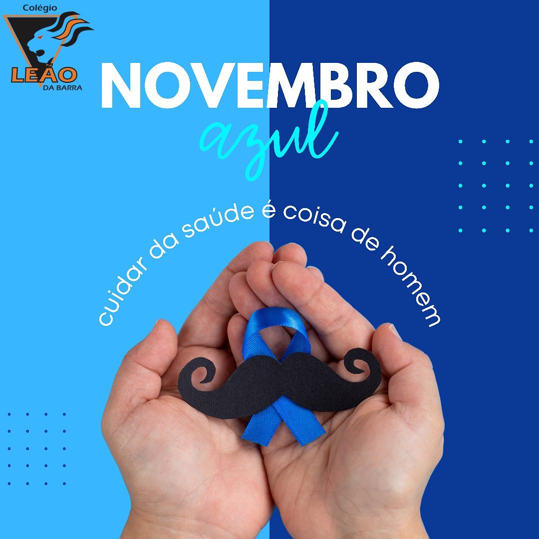 Chegou Novembro Azul!