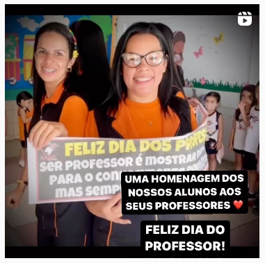 Homenagem Dia do Professor