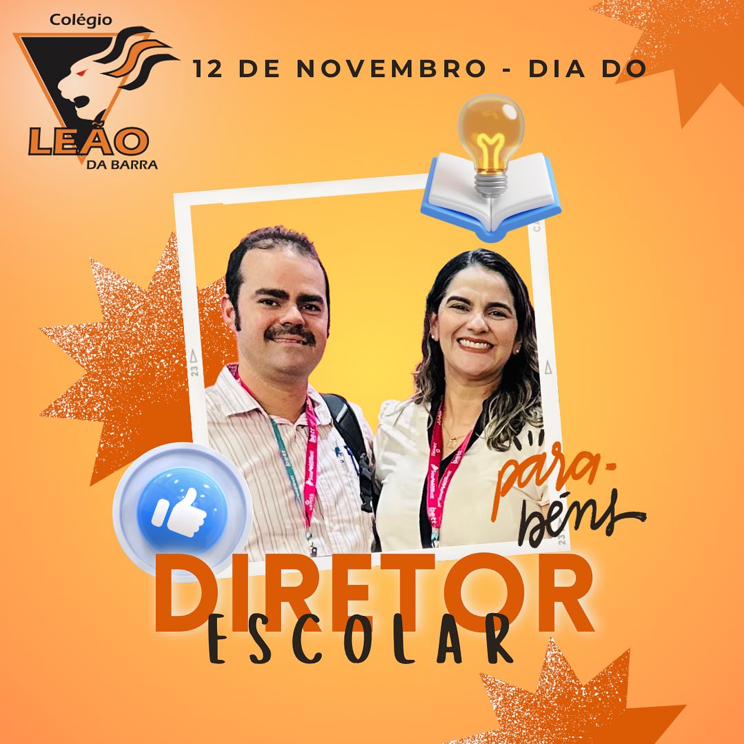 Dia do Diretor Escolar- 12 de novembro