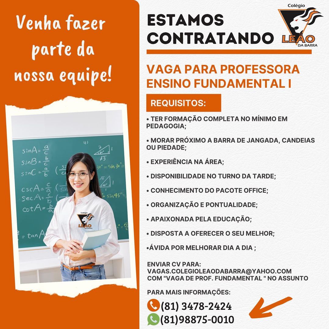 Estamos Contratando
