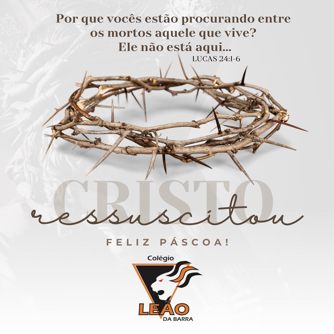 Feliz Páscoa!