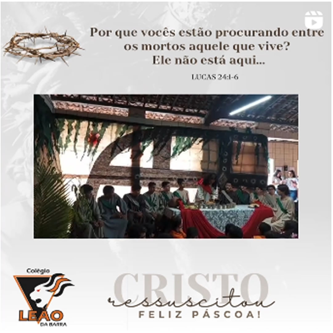 Feliz Páscoa!