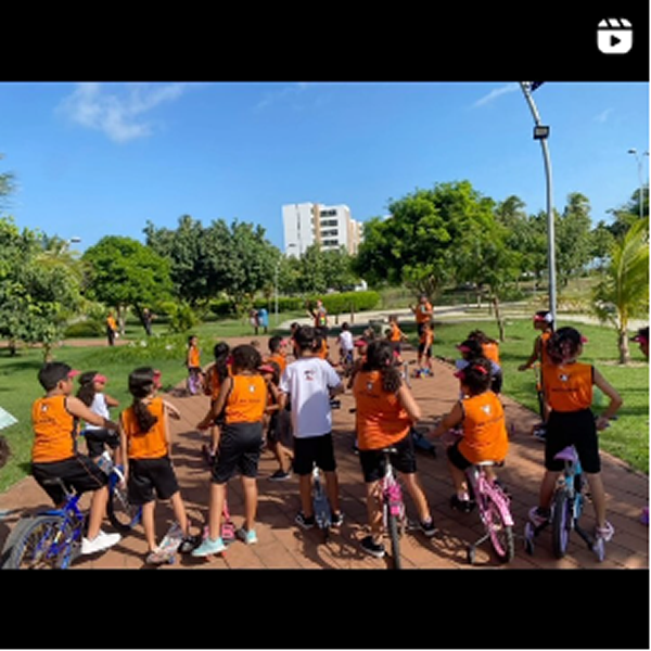 Colônia de Férias - Pedalando no Paiva