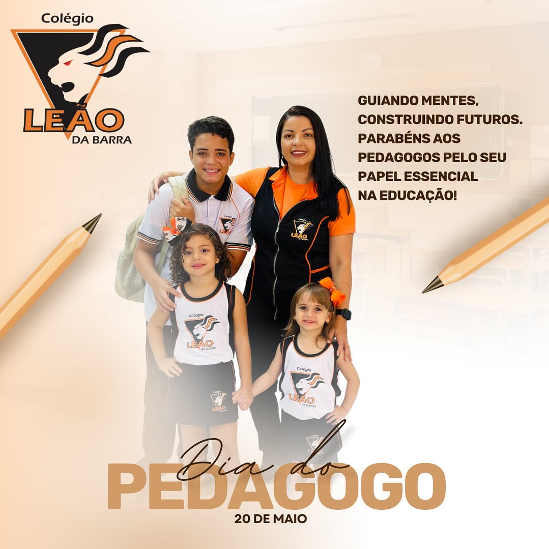 Dia do Pedagogo - 20 de Maio