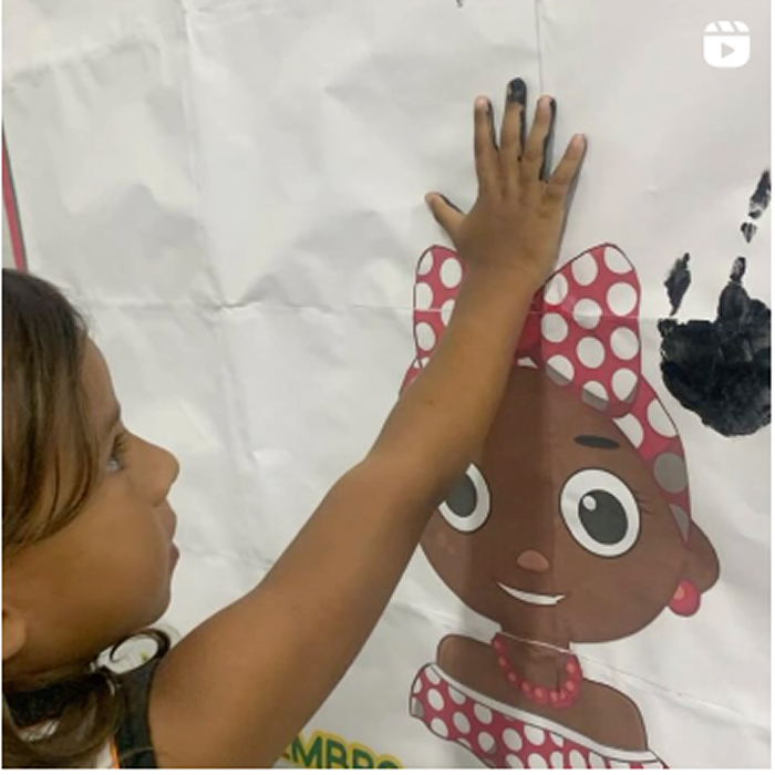 Vivência da Consciência Negra na Educação Infantil