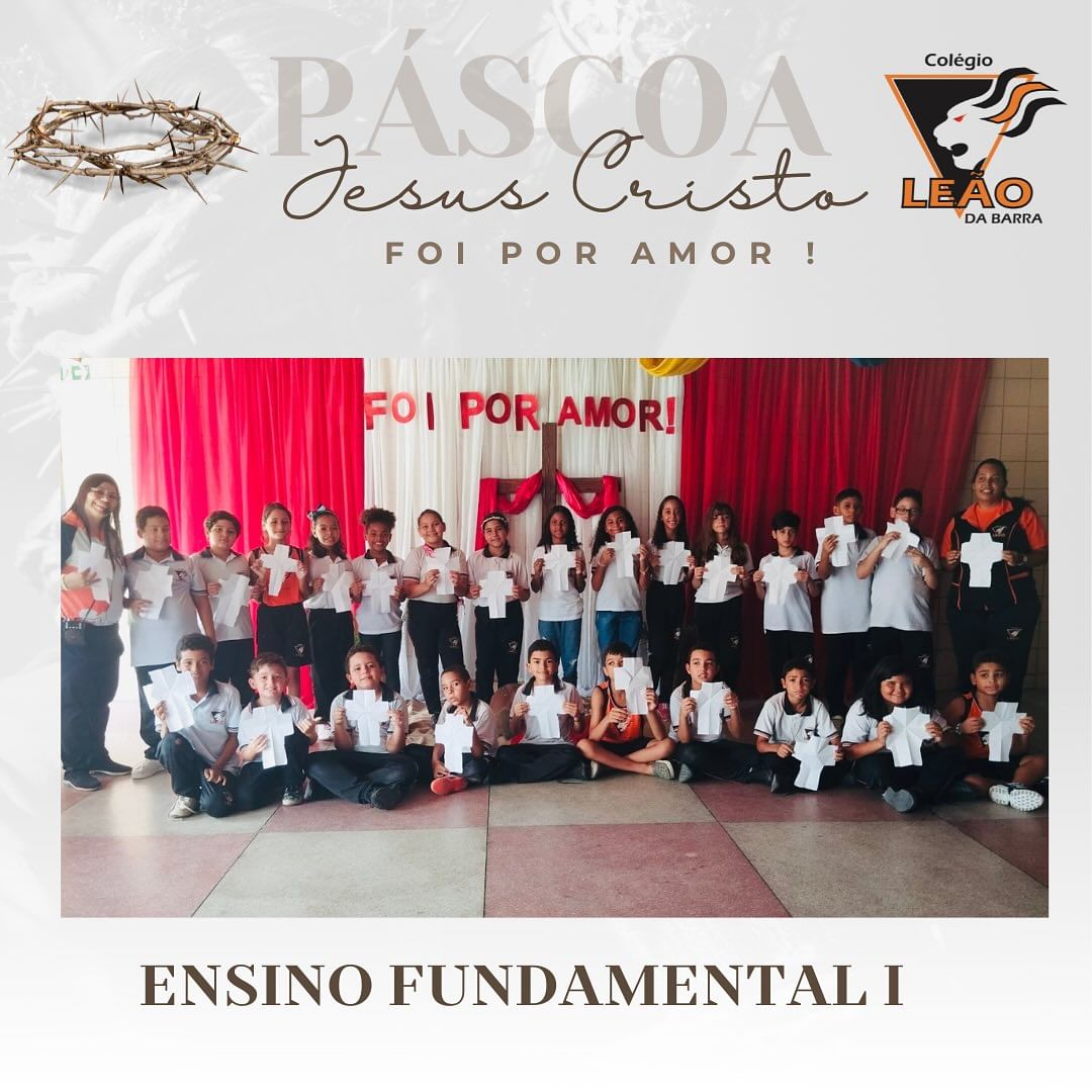 Páscoa! Foi Por Amor!