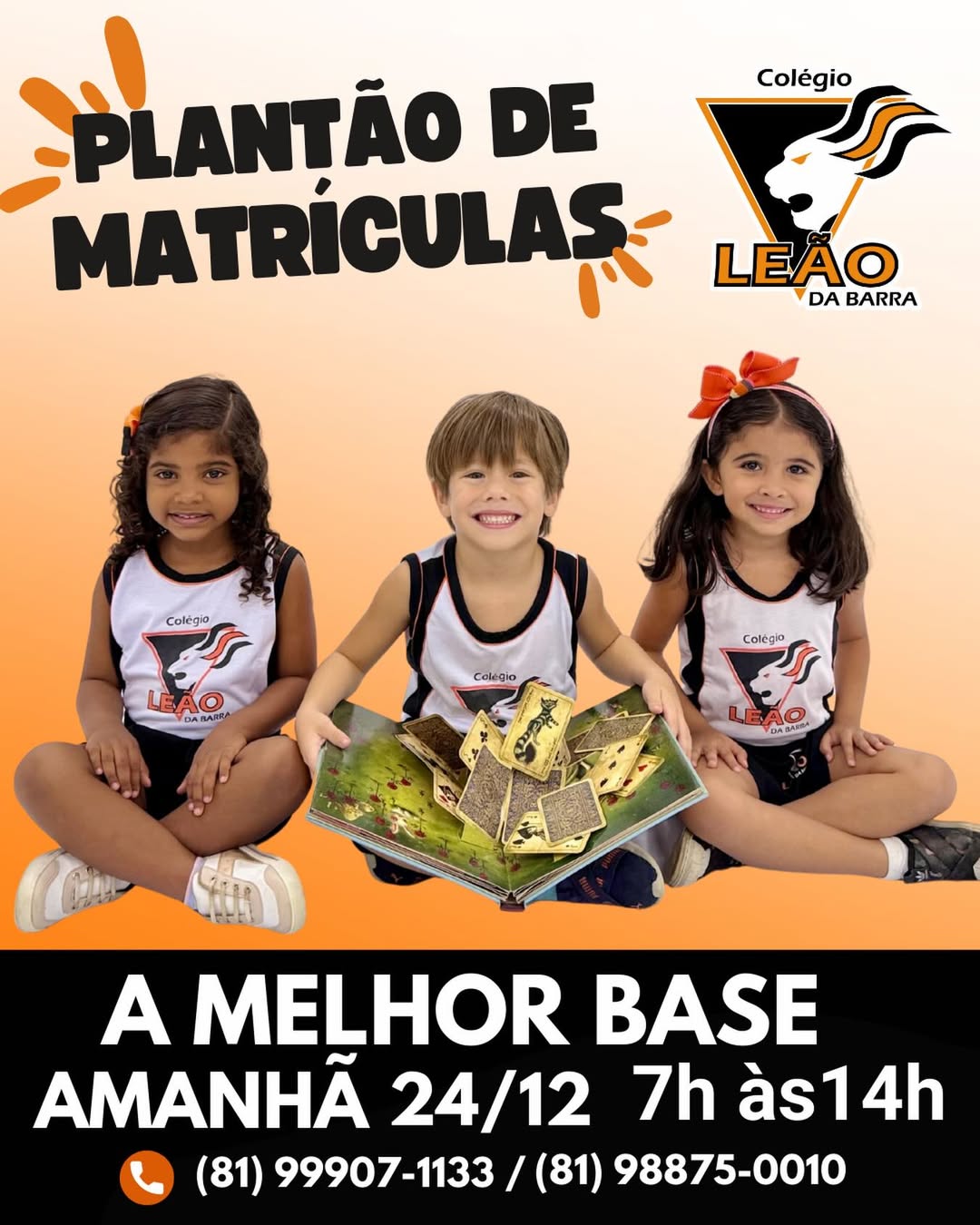 Plantão de Matrículas: Cultivando o Futuro!