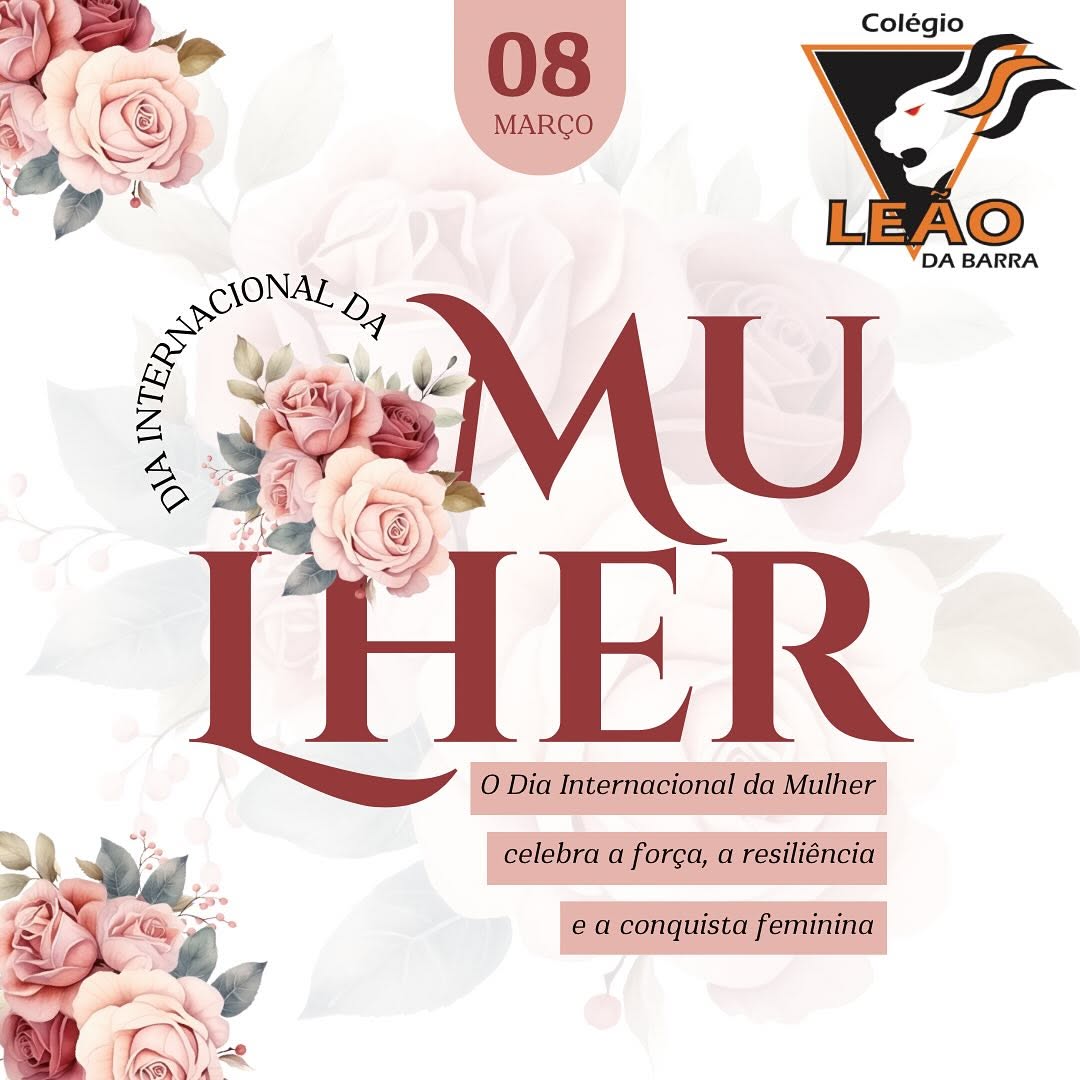 Feliz Dia Internacional da Mulher!