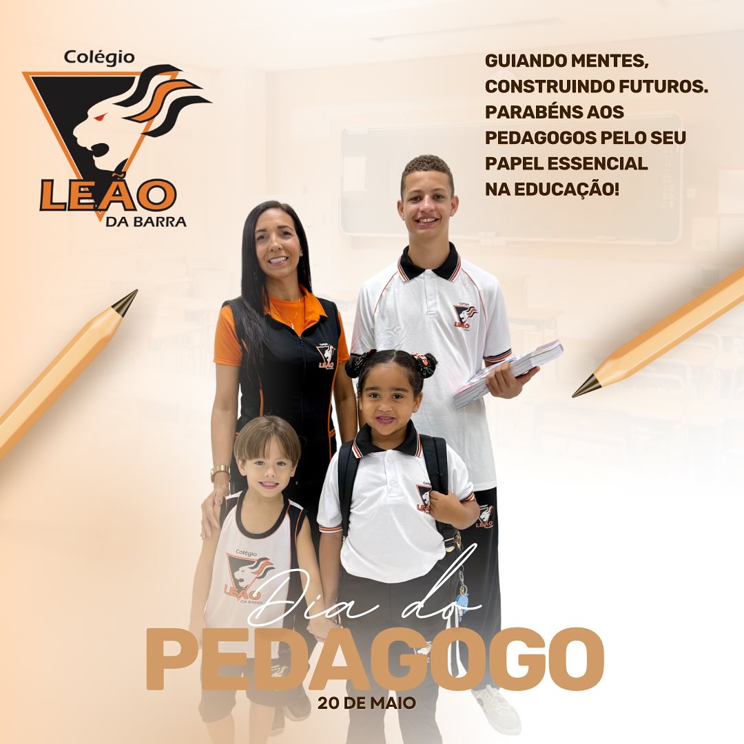 Dia do Pedagogo - 20 de Maio