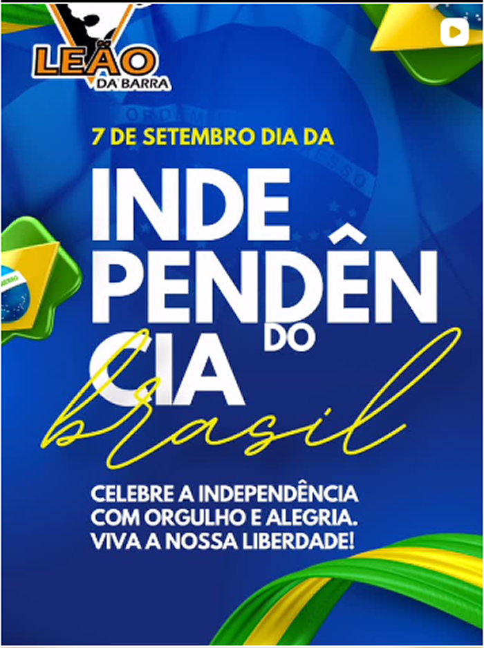 Feliz Dia da Independência!