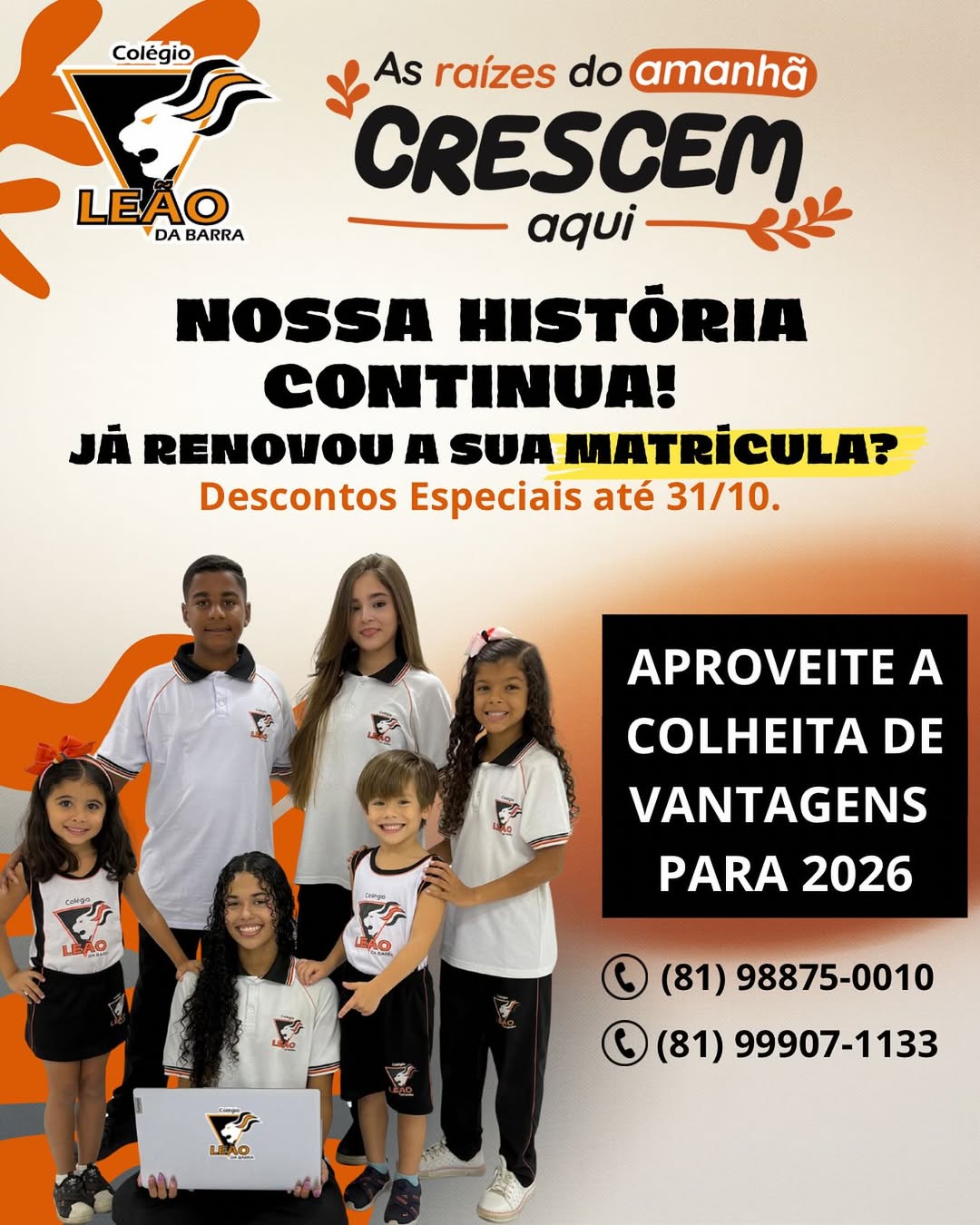 A Nossa História Continua!