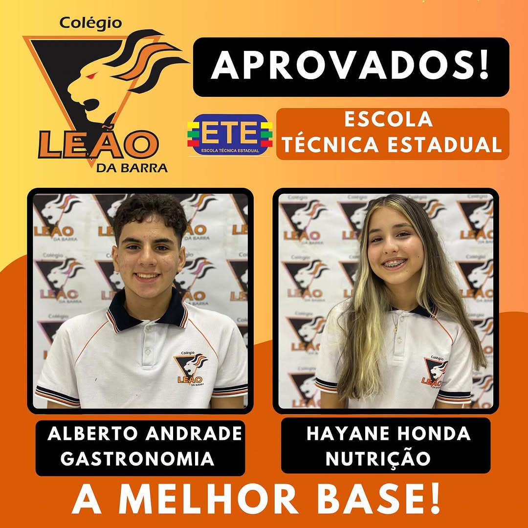 Aprovados ETE - Escola Técnica Estadual