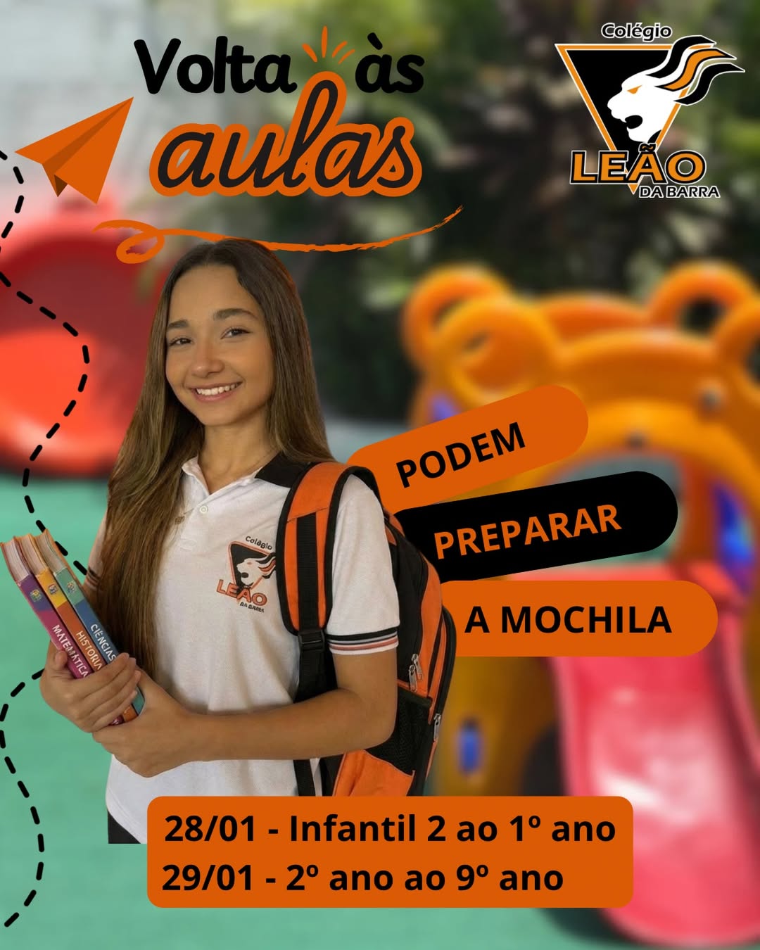 Podem Preparar a Mochila!