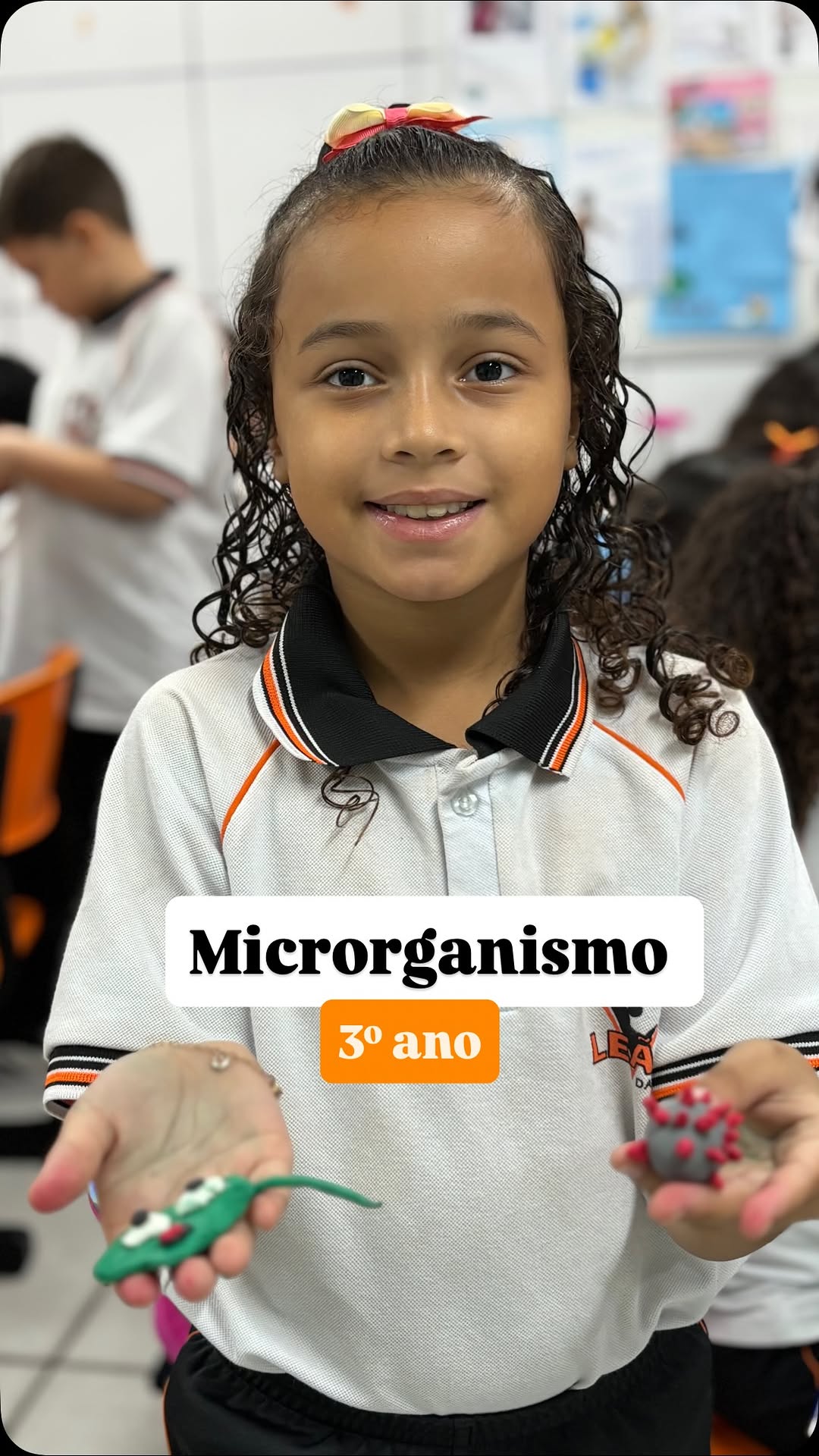 Aula de Microrganismo Com o 3º Ano!